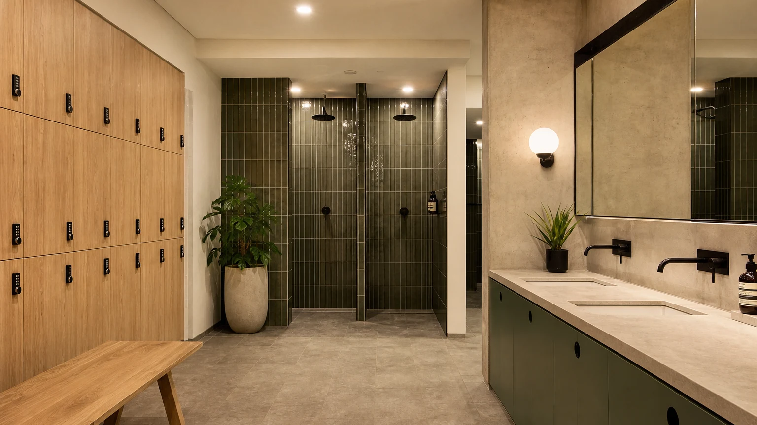 Gym Fitout Wet Areas Sydney
